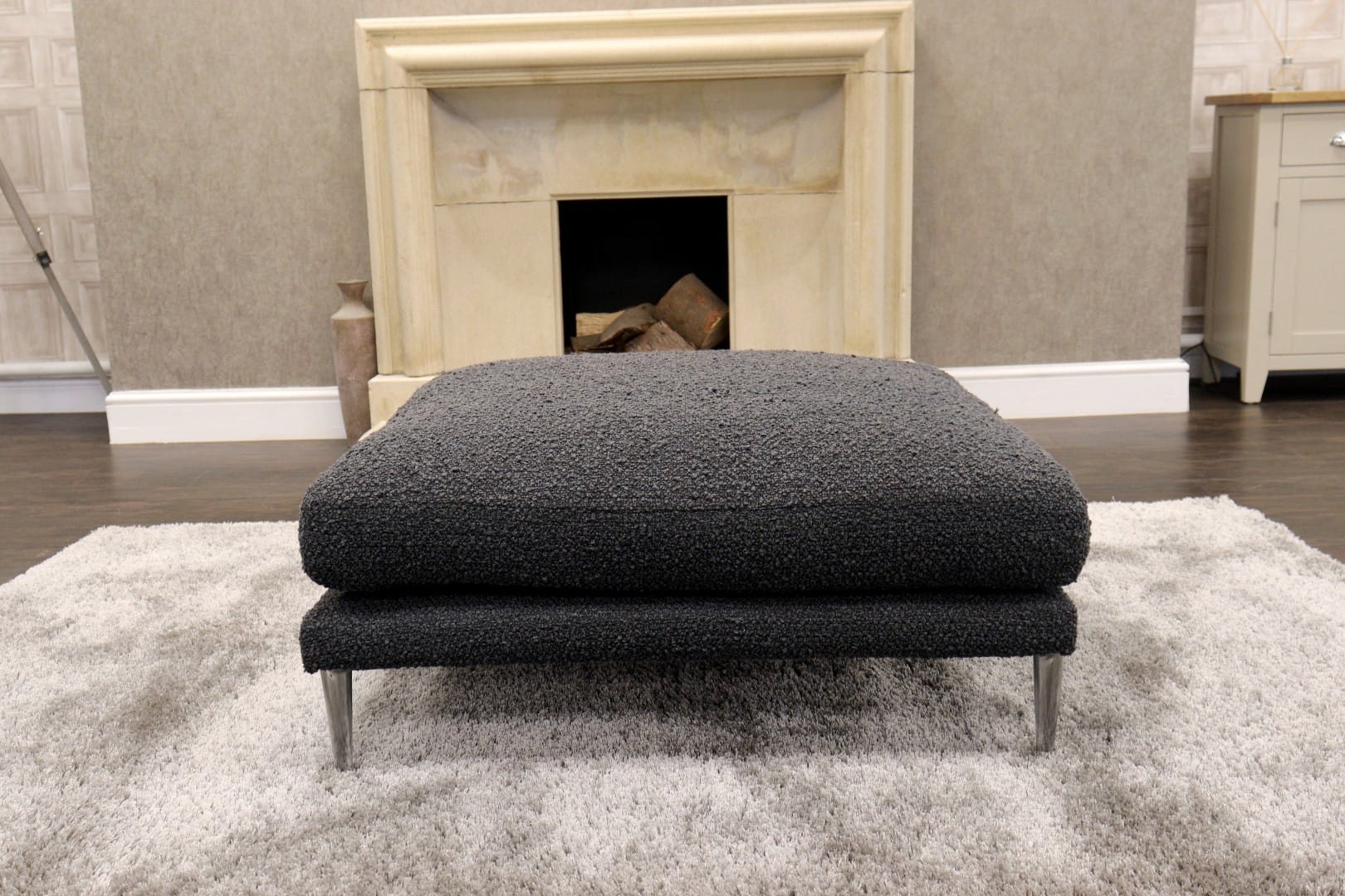 CINCINNATI | DHALIA GREY | FOOTSTOOL - Image 3