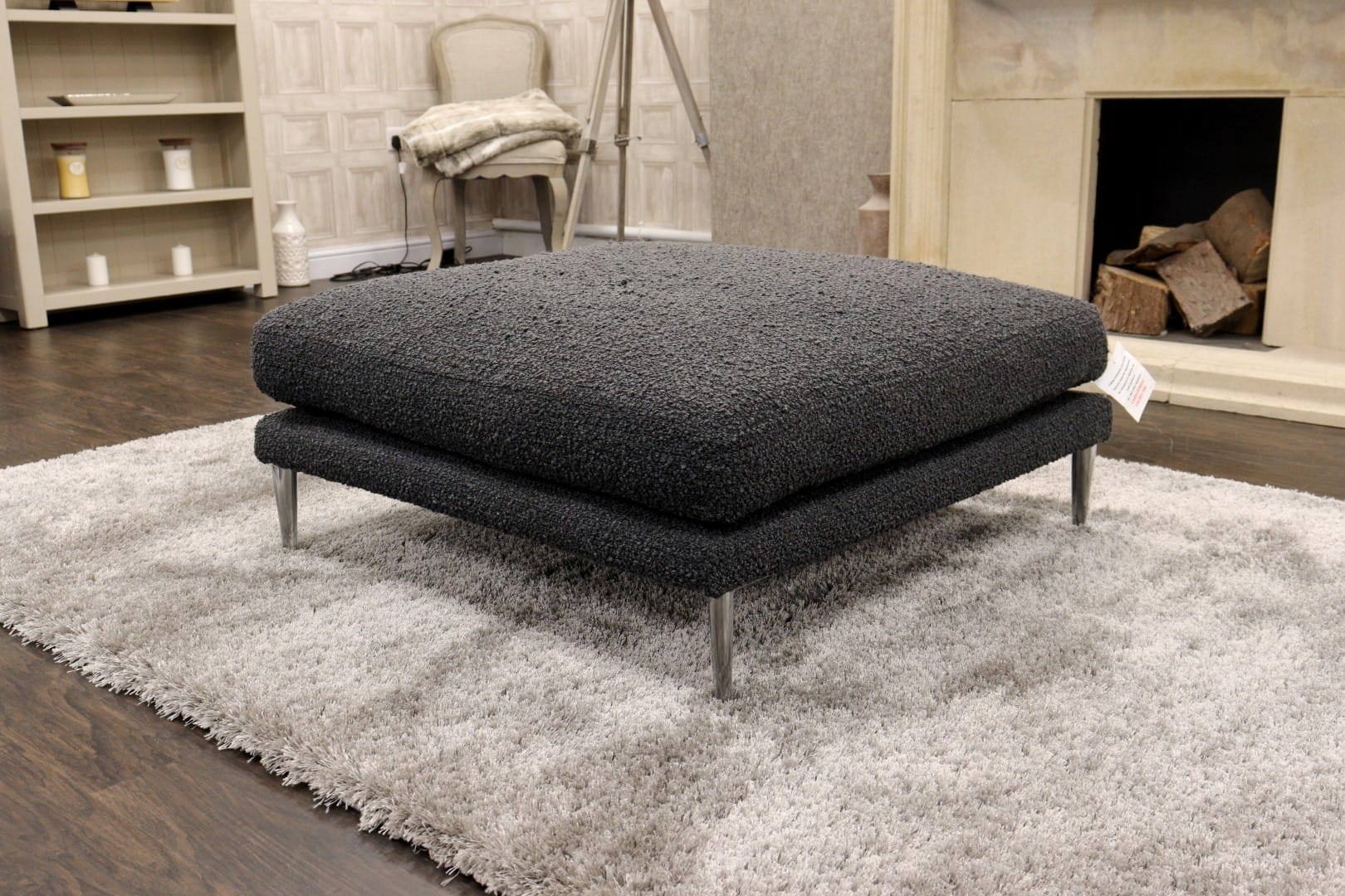 CINCINNATI | DHALIA GREY | FOOTSTOOL