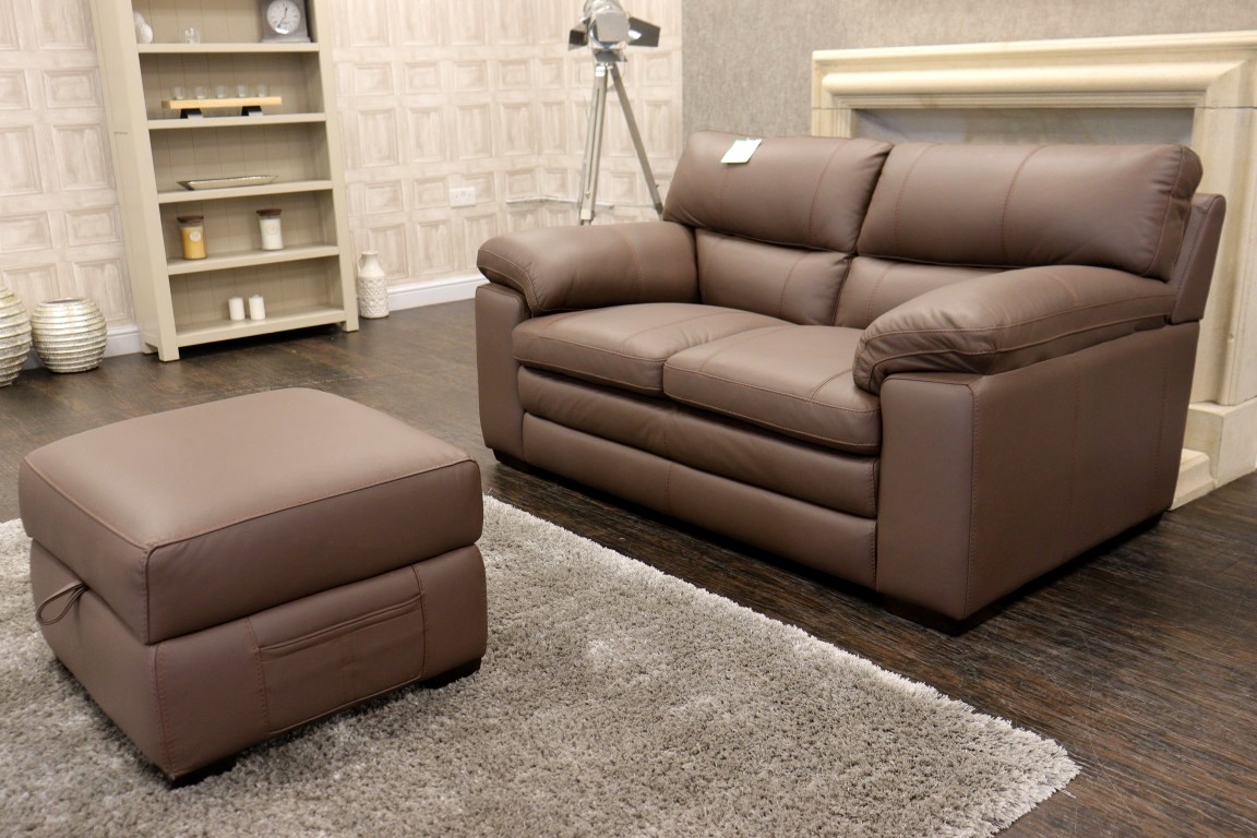 WORLD OF LEATHER | COZEE | 2 + FOOTSTOOL - Image 8
