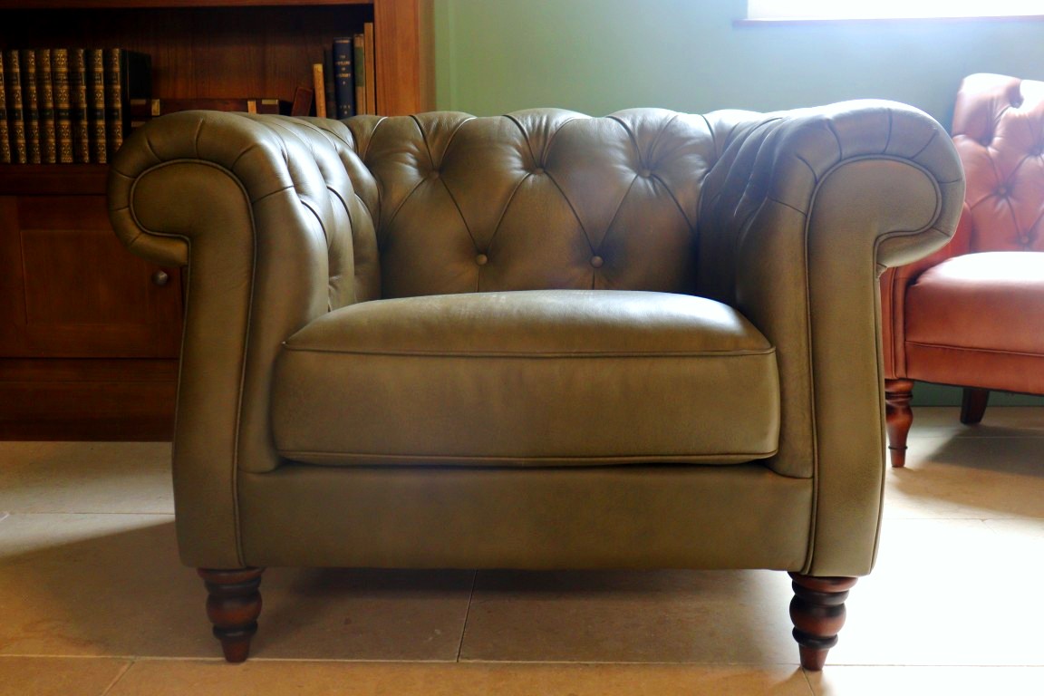 THE HERITAGE GALLERY | SANDRINGHAM | GRAND SOFA + CLUB CHAIR + STOOL - Image 3