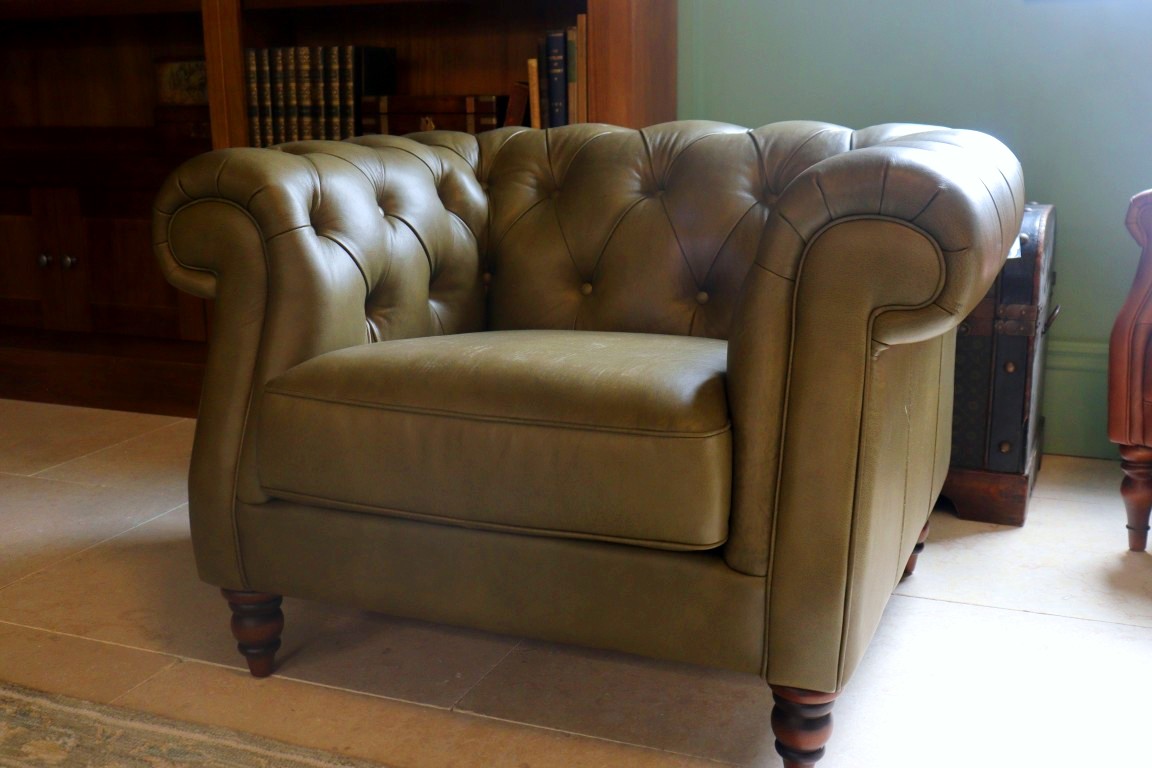 THE HERITAGE GALLERY | SANDRINGHAM | GRAND SOFA + CLUB CHAIR + STOOL - Image 4