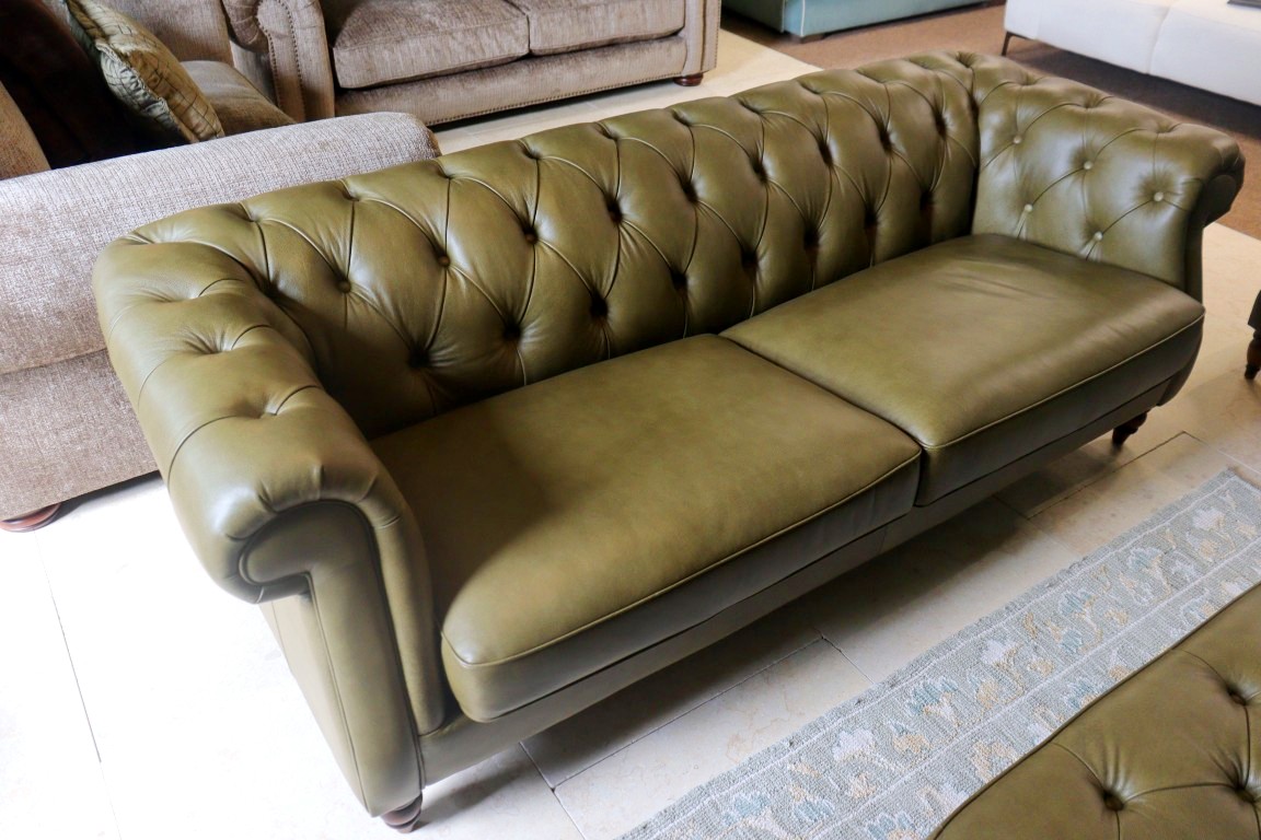 THE HERITAGE GALLERY | SANDRINGHAM | GRAND SOFA + CLUB CHAIR + STOOL - Image 14