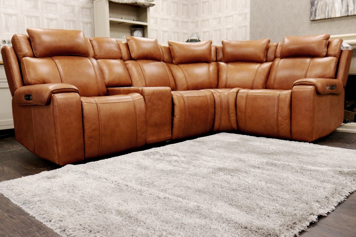 WORLD OF LEATHER | HOLLYWOOD | CINEMA CORNER SOFA - Image 12