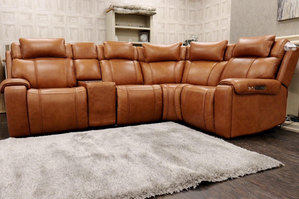 WORLD OF LEATHER | HOLLYWOOD | CINEMA CORNER SOFA - Image 13