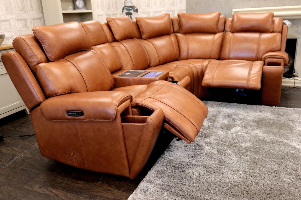 WORLD OF LEATHER | HOLLYWOOD | CINEMA CORNER SOFA - Image 25