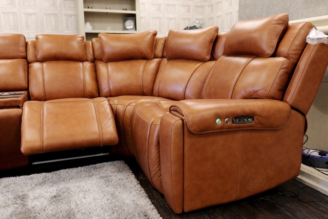 WORLD OF LEATHER | HOLLYWOOD | CINEMA CORNER SOFA - Image 27