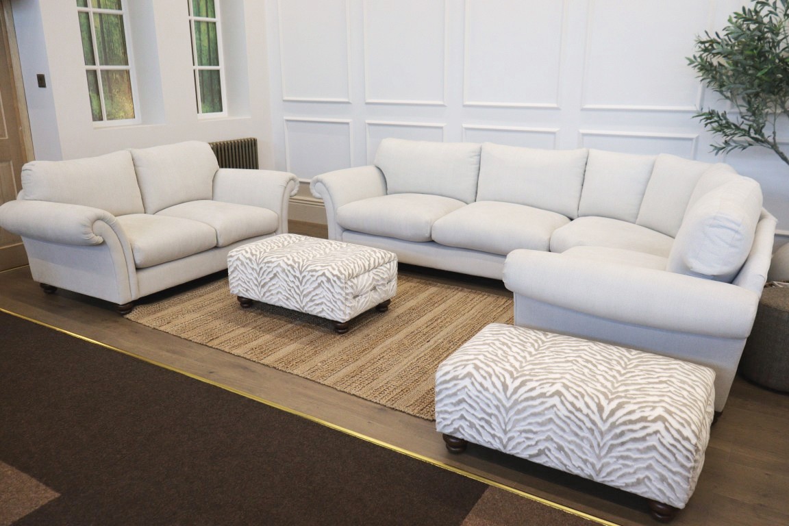 BARKER & STONEHOUSE | HEIDI | CORNER + SOFA + 2x STOOL