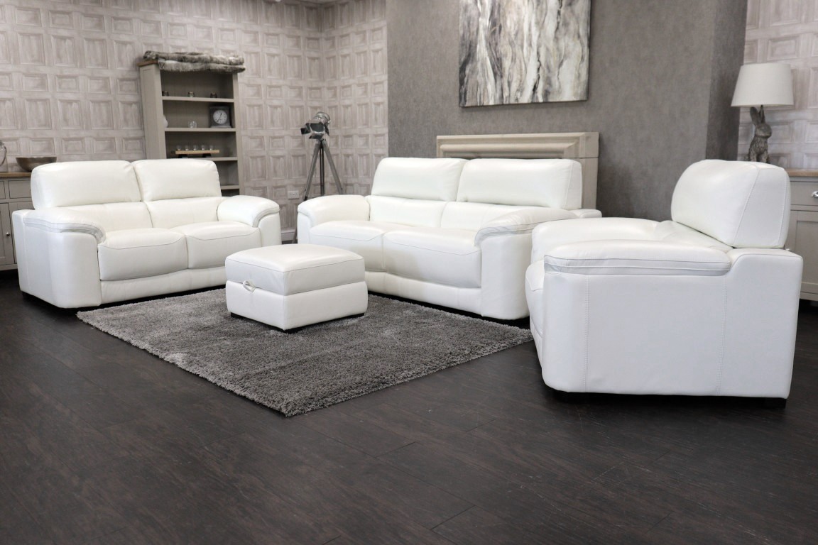 WORLD OF LEATHER | NOVA | 3 + 2 + 1 + STOOL - Image 8