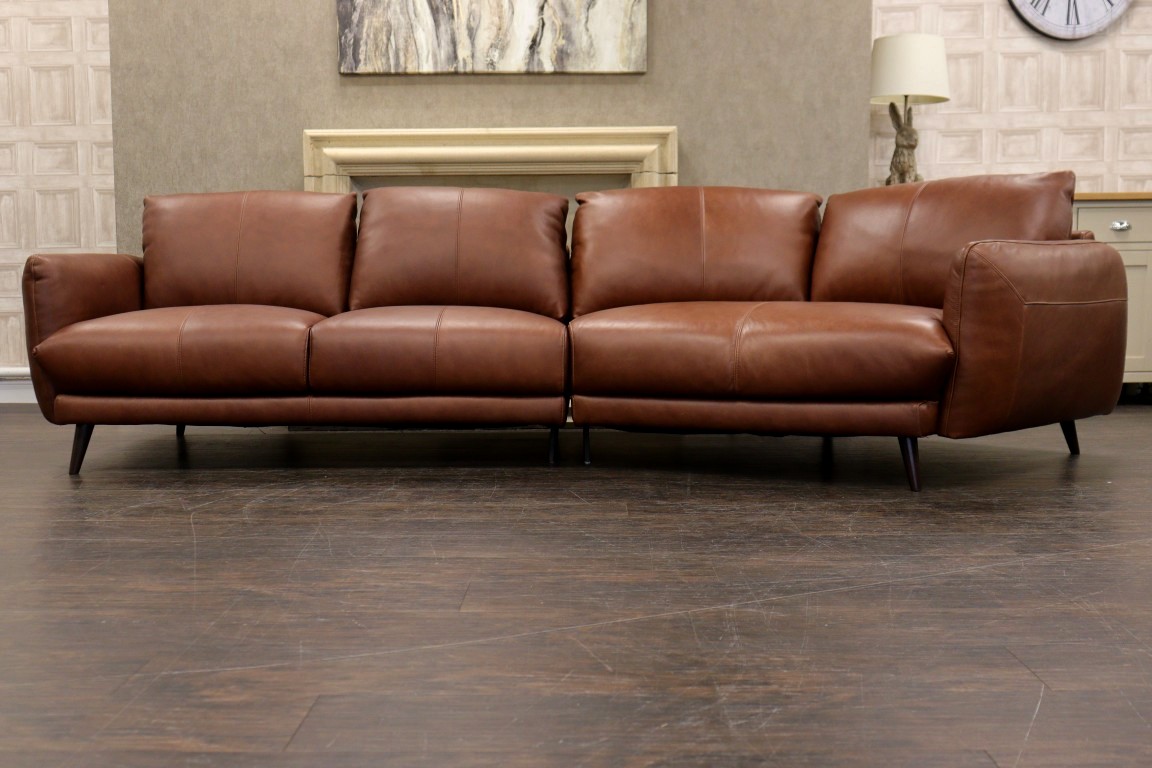 WORLD OF LEATHER | BRERA | 4 SEAT CHAISE - Image 8