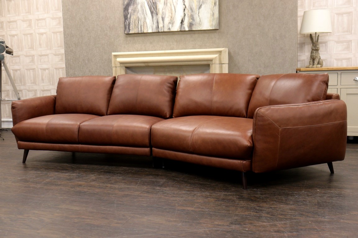 WORLD OF LEATHER | BRERA | 4 SEAT CHAISE - Image 7