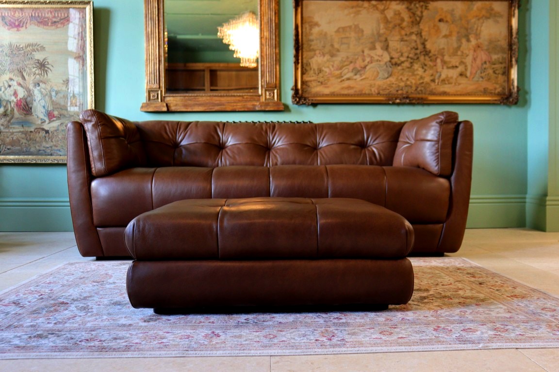 THE HERITAGE GALLERY | HUNTSMAN | SOFA + STOOL - Image 8
