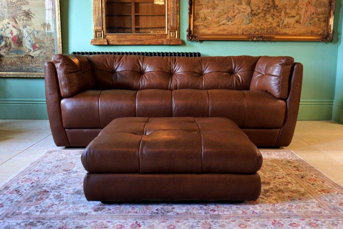 THE HERITAGE GALLERY | HUNTSMAN | SOFA + STOOL - Image 9